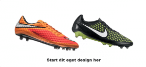 Design din egen Nike ID fodbold-sko/støvle